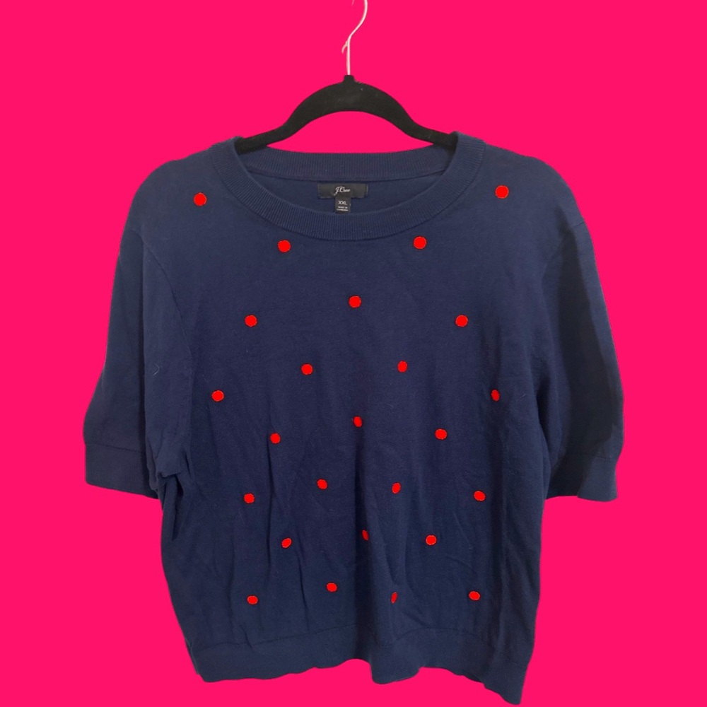 J. Crew Short Sleeved Sweater XXL